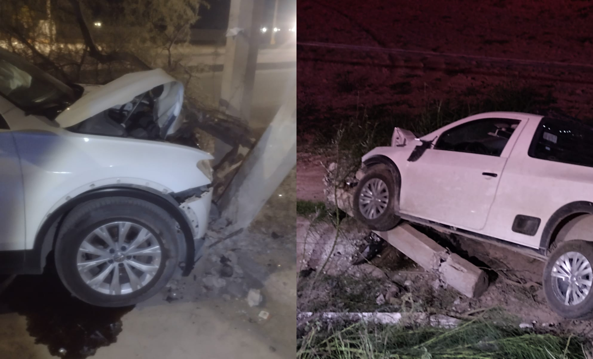 El primer accidente se registró a las 3:00 horas de la madrugada. (EL SIGLO DE TORREÓN)