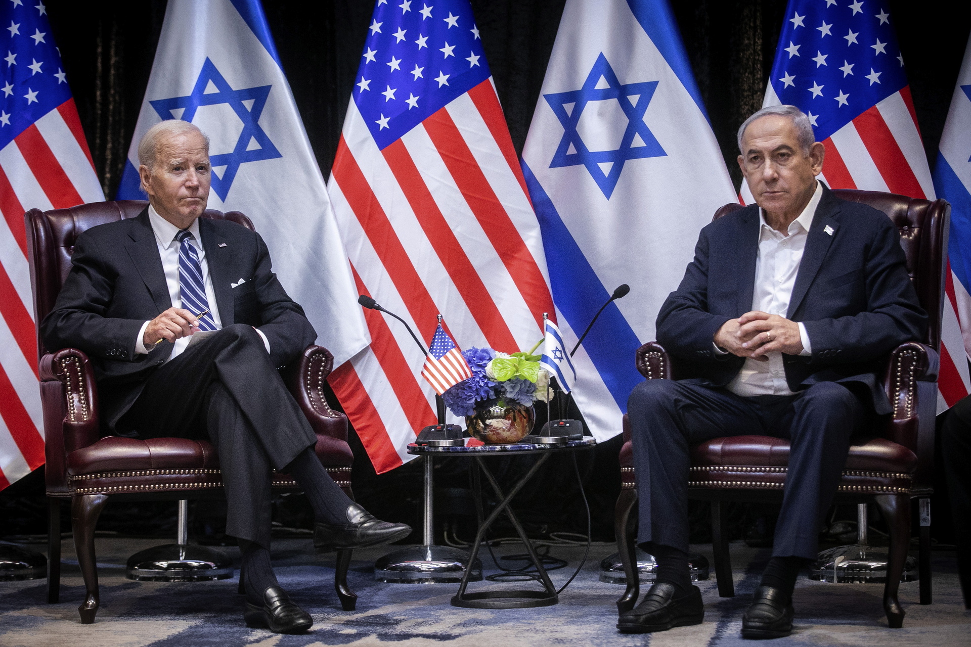 Biden criticó que el actual Ejecutivo es el 'más conservador de la historia de Israel' y lamentó que 'no quiere una solución de dos Estados'. (ARCHIVO)