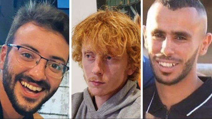 El portavoz explicó que los rehenes aparecieron en medio de la zona de combate, a pocas decenas de metros de uno de los soldados israelíes. (ESPECIAL)