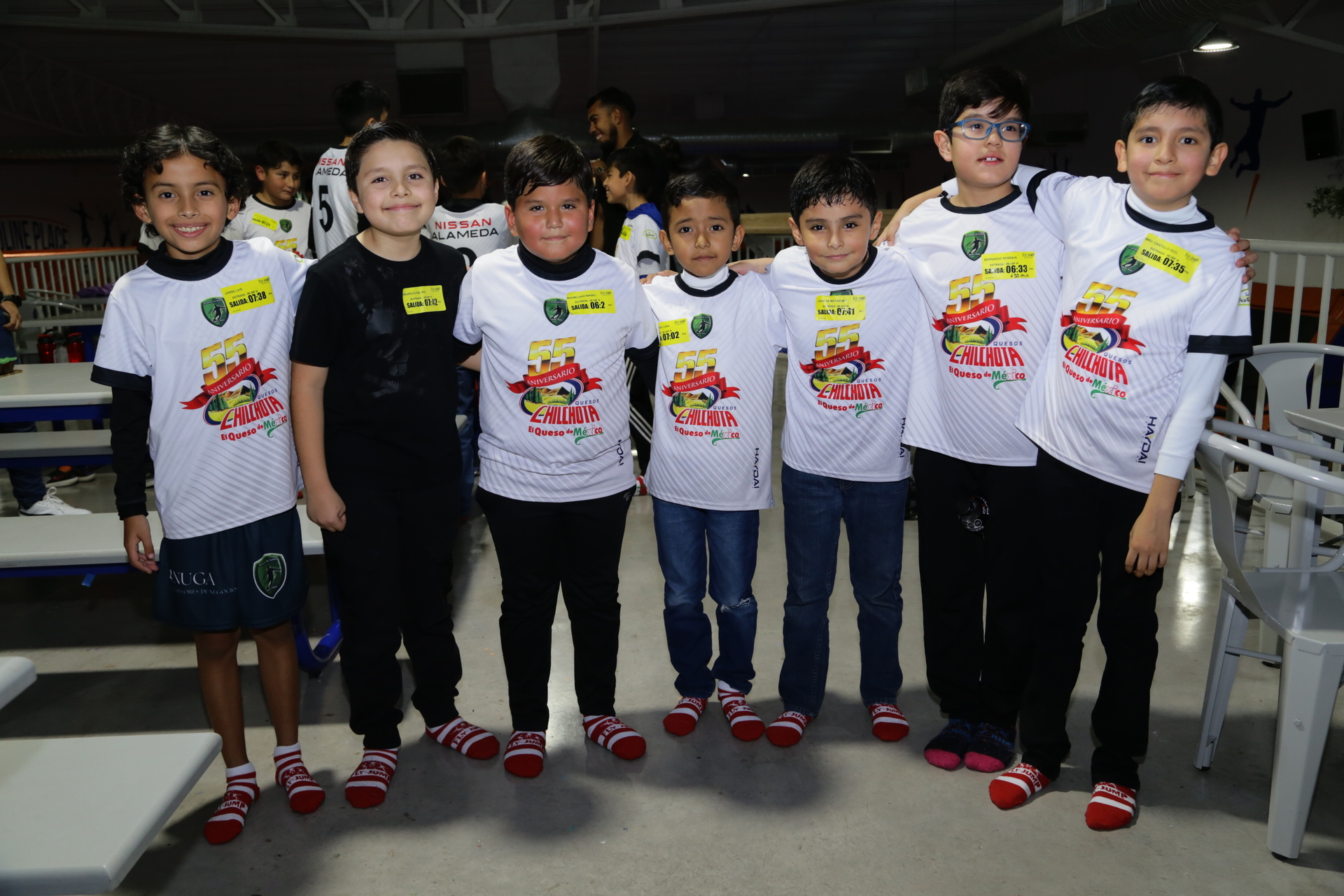 Jorge Luis, Mauricio, Max, Christopher, Matías, Bernardo y Axel (EL SIGLO DE TORREÓN/ENRIQUE CASTRUITA)