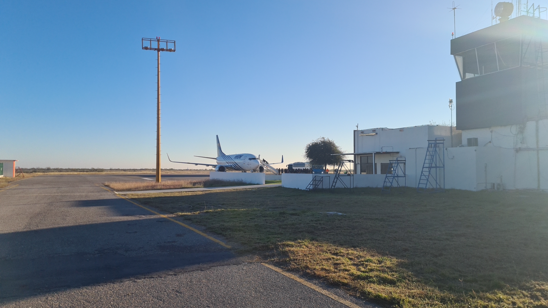 El pasado martes no se registró ningún vuelo. (Foto: RENÉ ARELLANO / EL SIGLO COAHUILA)