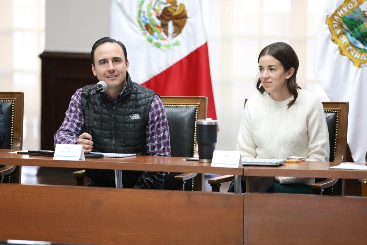 El gobernador Manolo Jiménez Salinas invitó a su equipo de trabajo a darle seguimiento a los acuerdos tomados en las reuniones. (CORTESÍA)