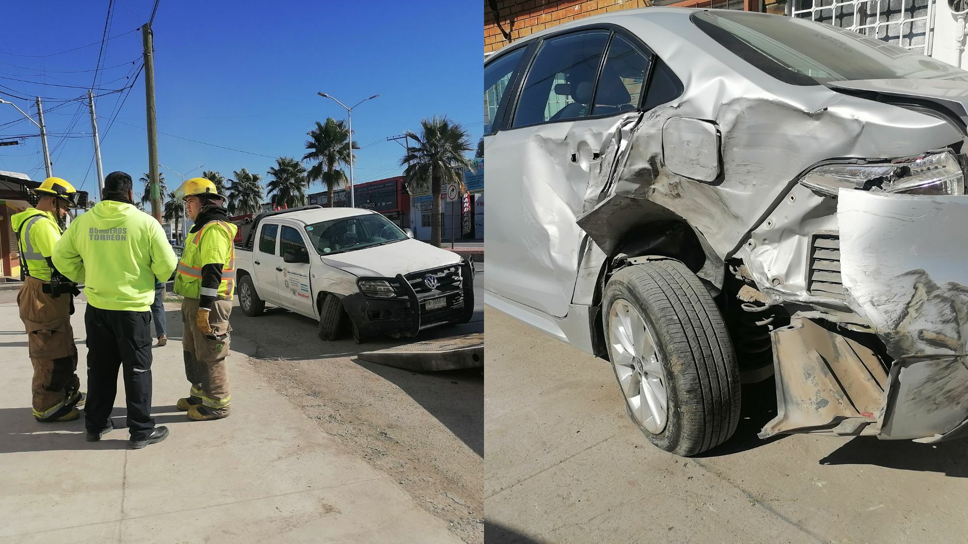 Daños materiales estimados en 70 mil pesos dejó un accidente registrado la mañana del sábado sobre bulevar El Tajito a la altura de la calle Zaragoza.