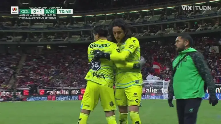 Carlos Acevedo y su martirio con las lesiones volvió a manifestarse. Esta vez, apenas en el primer partido del torneo Clausura 2024 frente a las Chivas en el Estadio Akron.