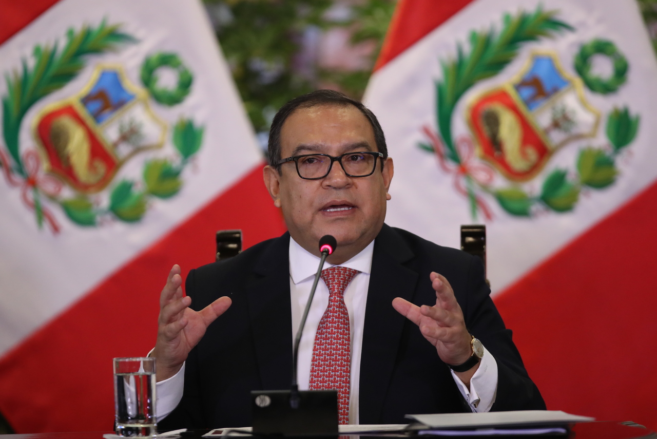 Alberto Otárola, presidente del Consejo de Ministros de Perú. (ARCHIVO)