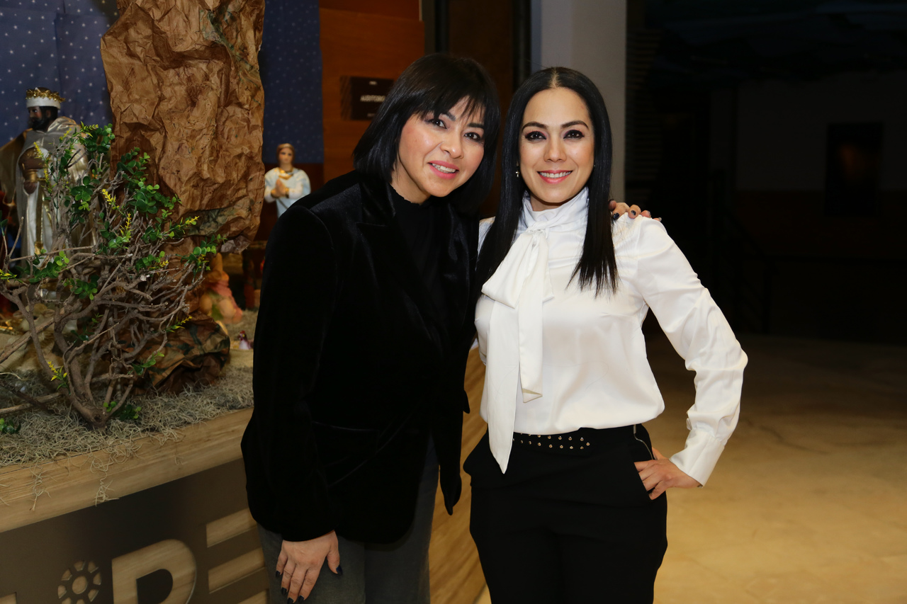 Patricia Bollain y Margarita Alvarado.