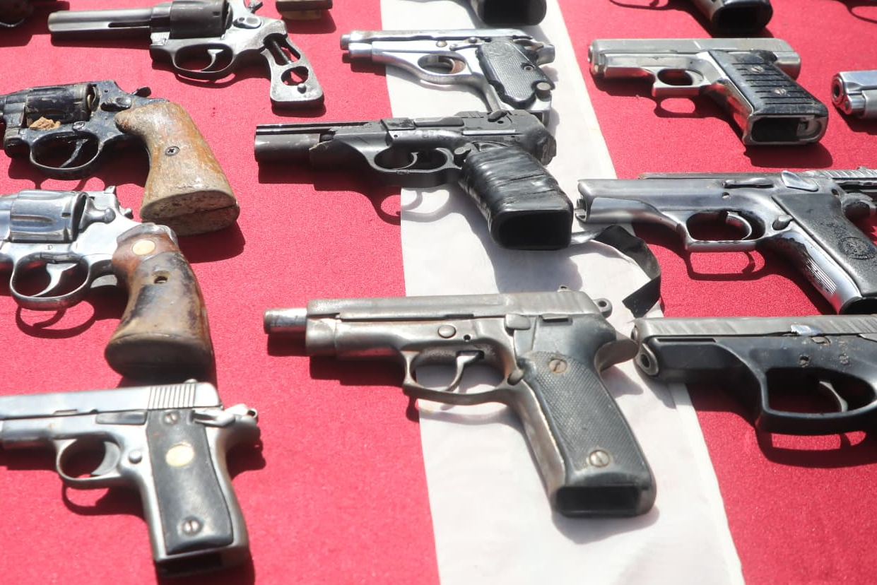 El 70% de armas que se usa para delitos en México vienen de EU: AMLO