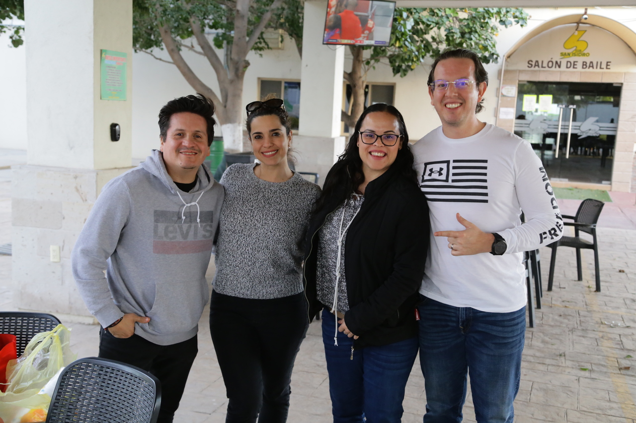 Gabriel Torres, Érika Argentina, Shery Hernández y Kevin R. Trasfi.