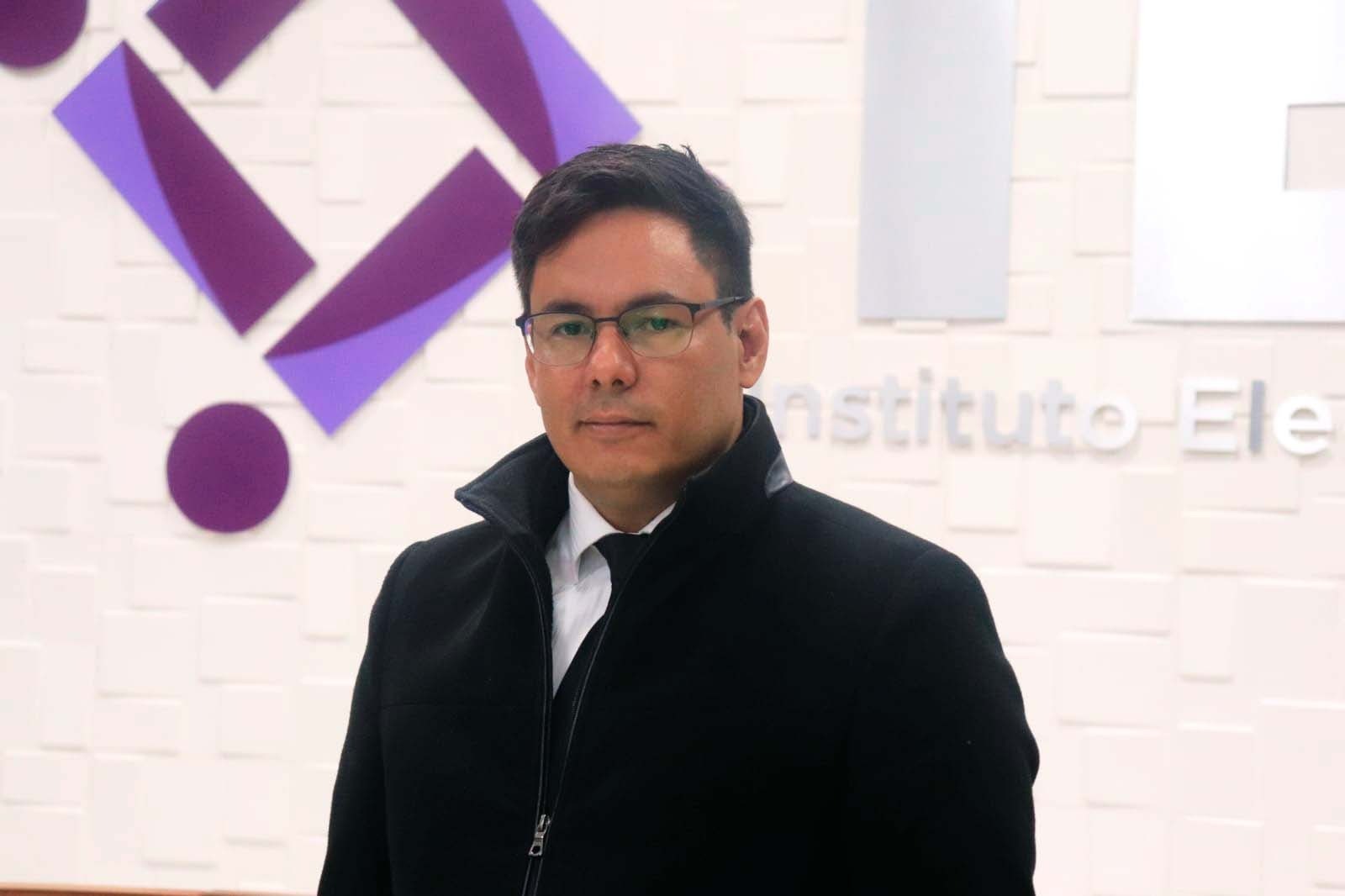 El consejero presidente del Instituto Electoral de Coahuila (IEC), Rodrigo Germán Paredes Lozano. (PENÉLOPE CUETO)