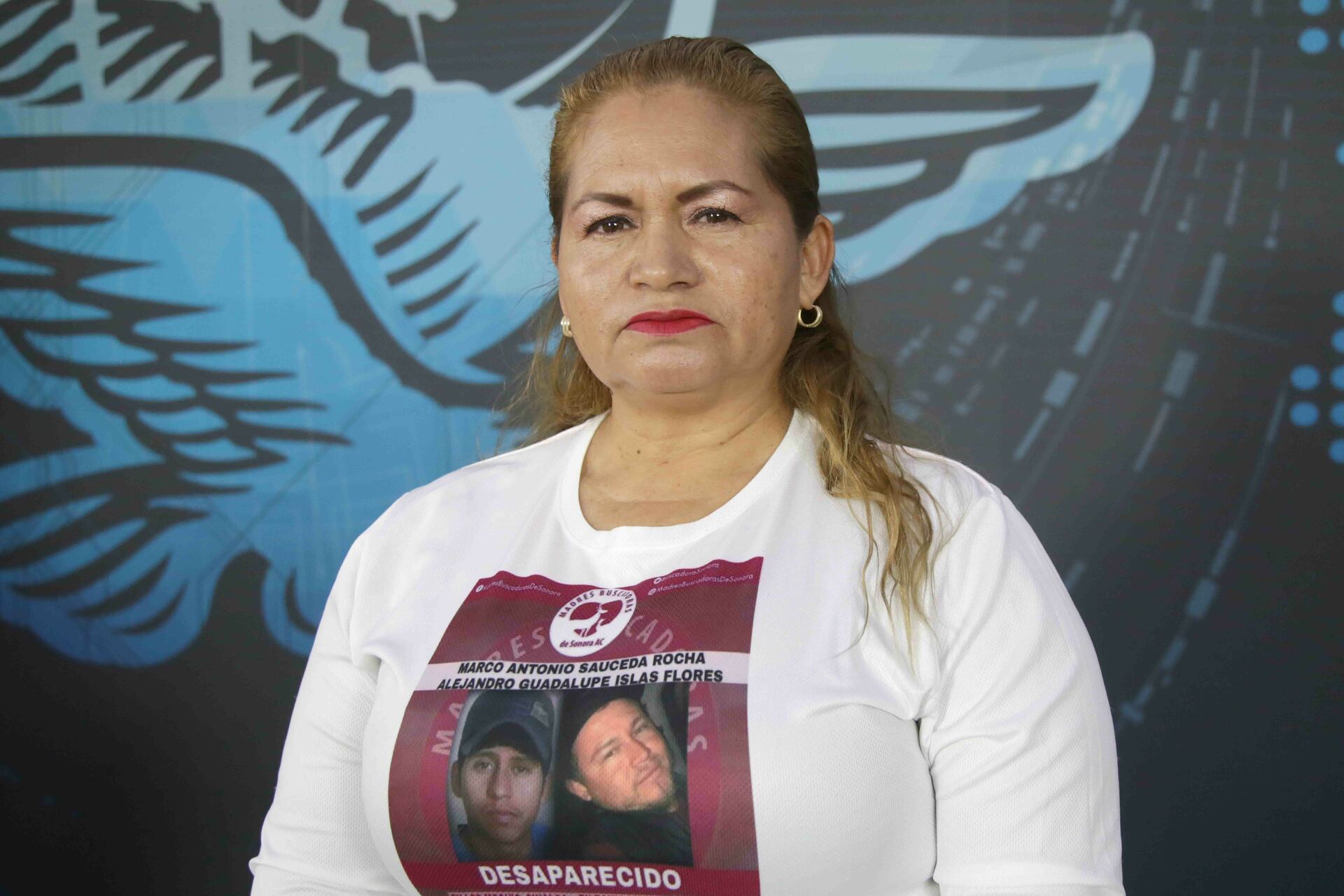 Ceci Patricia Flores Armanta, fundadora del colectivo Madres Buscadoras de Sonora. 