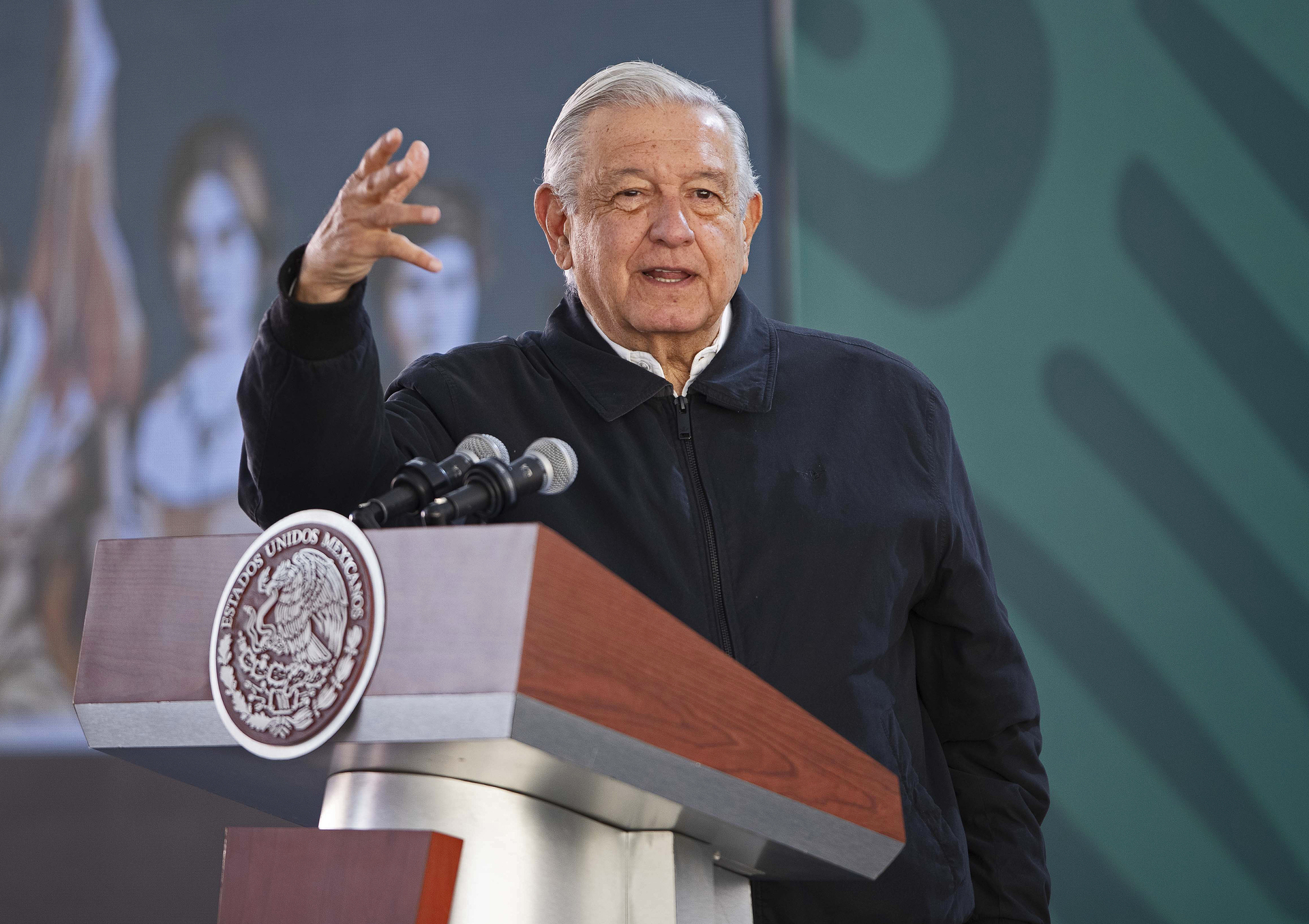 Presidente López Obrador. 