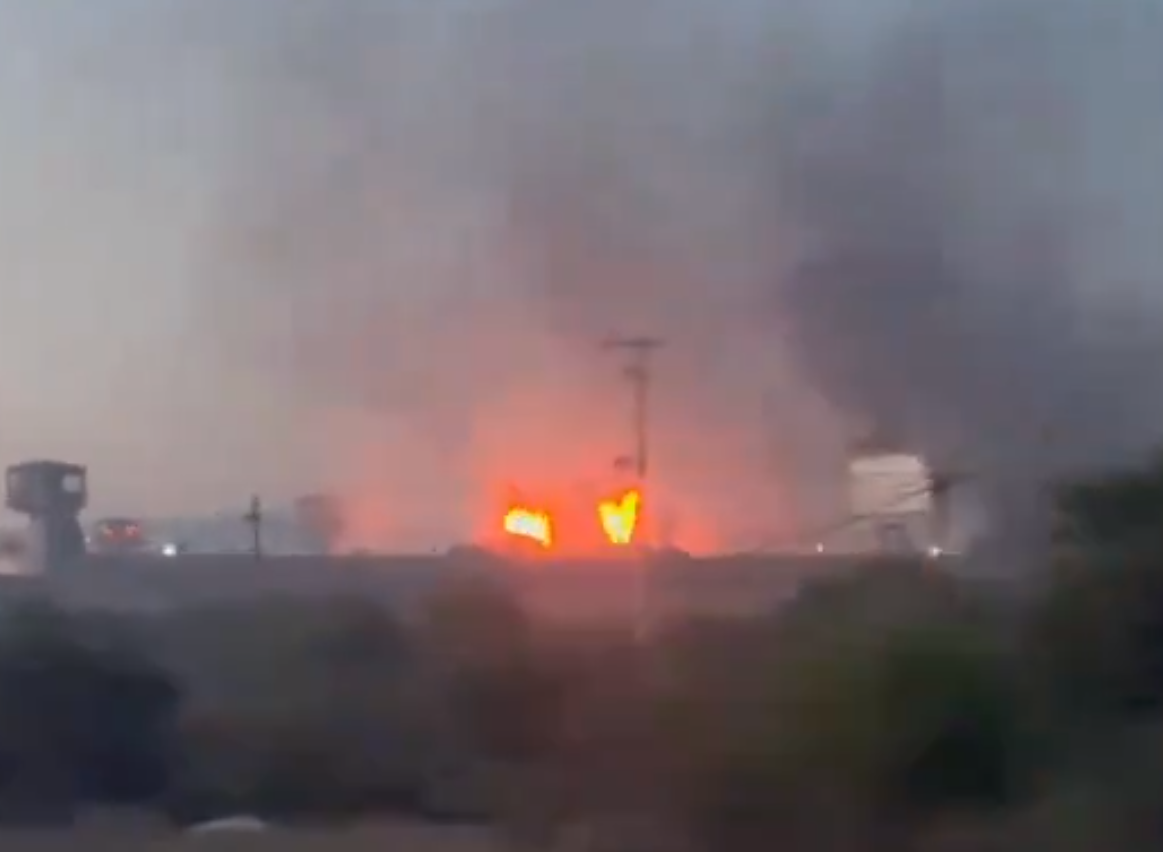 Genera alerta incendio al interior del penal ‘La Pila’ en San Luis Potosí