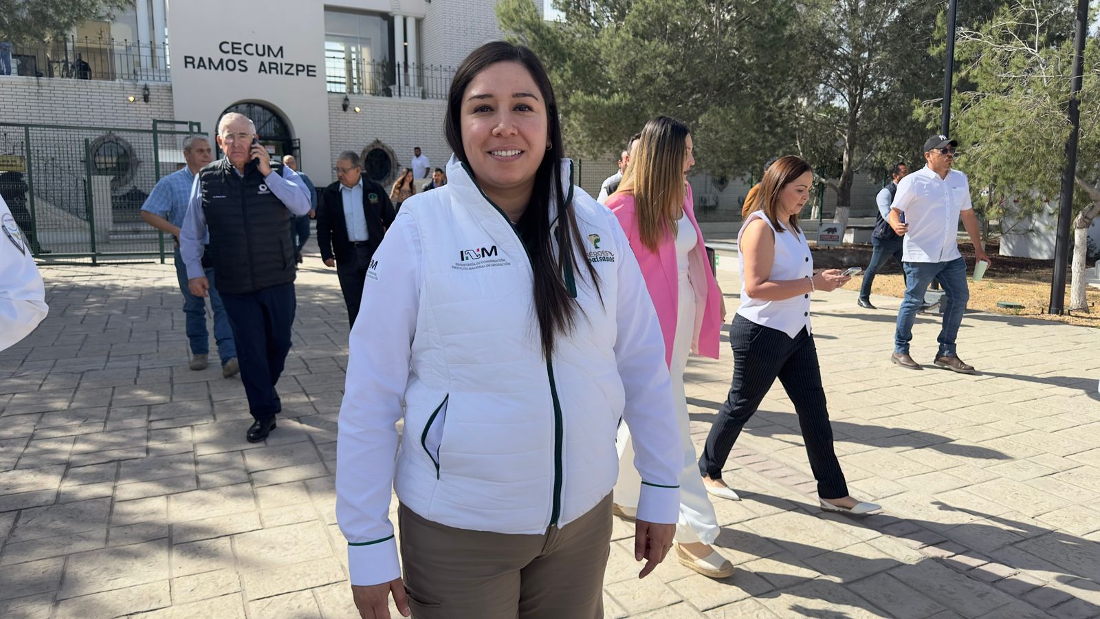 La titular del área en el INM en Coahuila, Sonia Leticia Guardiola Alemán. (PENÉLOPE CUETO)