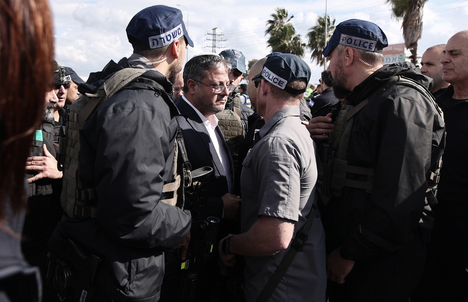 El ministro de Seguridad Nacional, el extremista Itamar Ben Gvir. (ARCHIVO)