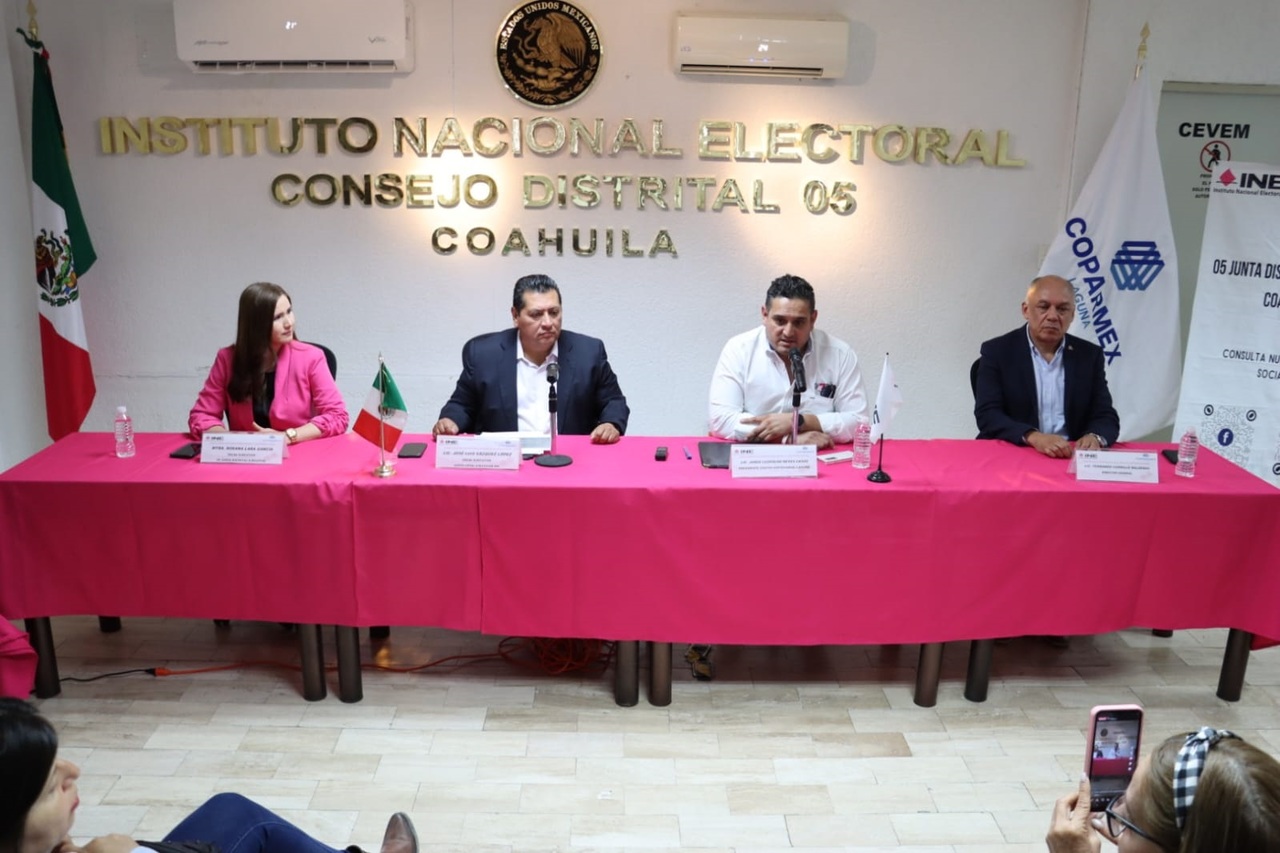 Busca Coparmex incrementar la participación ciudadana durante las elecciones del 2 de junio.