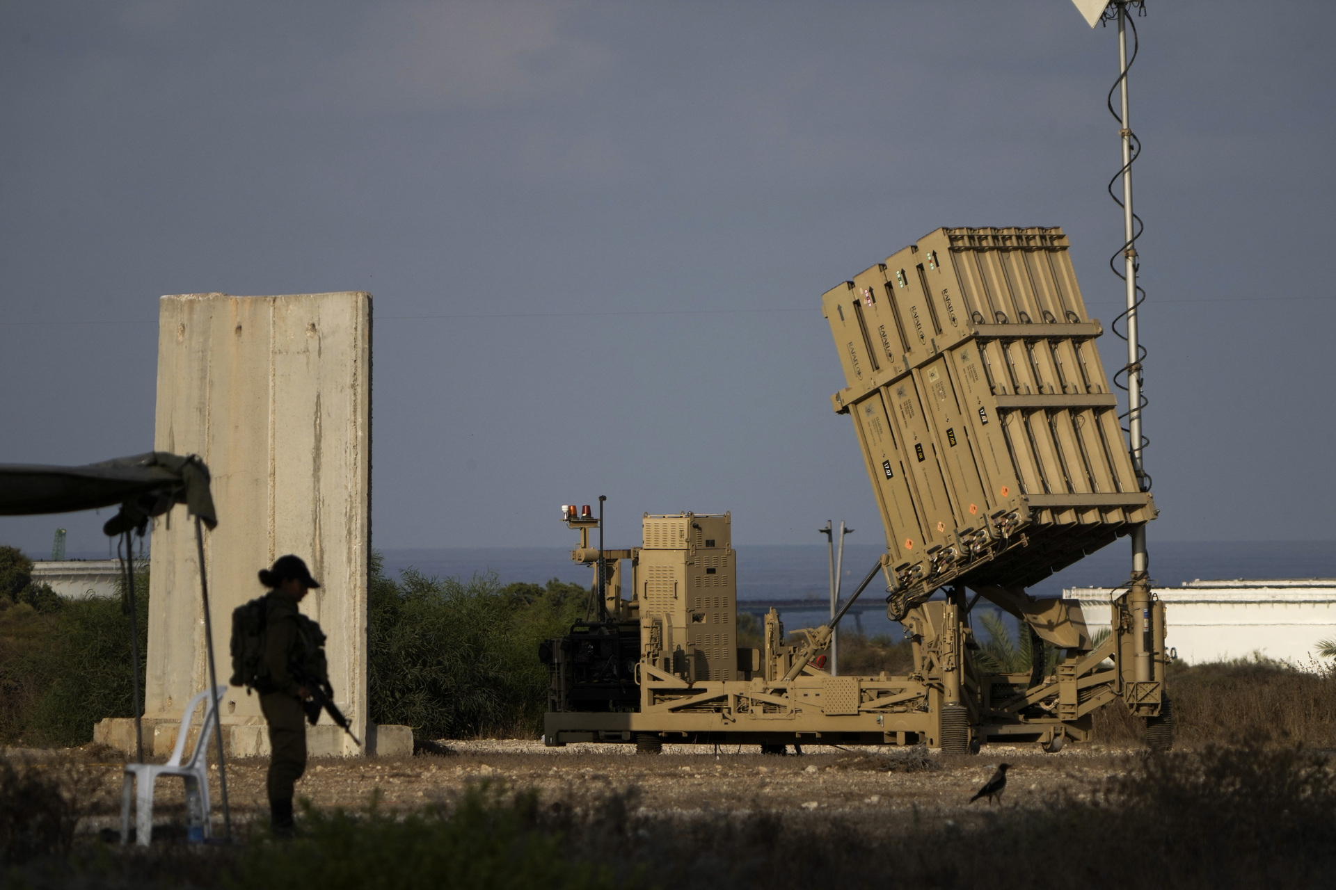 Sistema de defensa israelí Iron Dome. (AP)