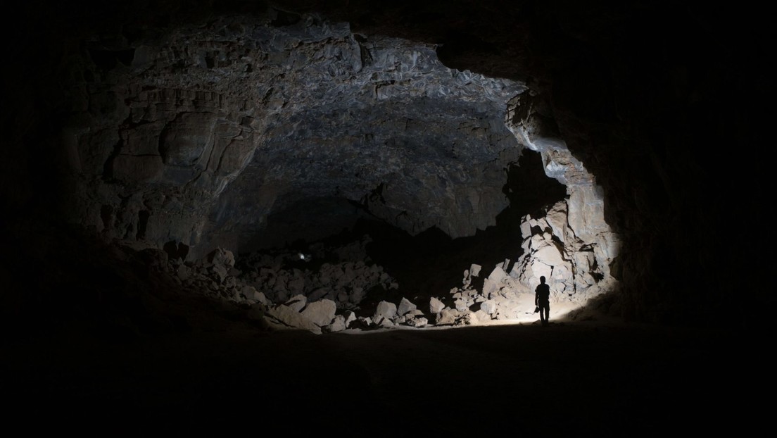 Profundidades del sistema de cuevas de Umm Jirsan. Foto: Green Arabia Project