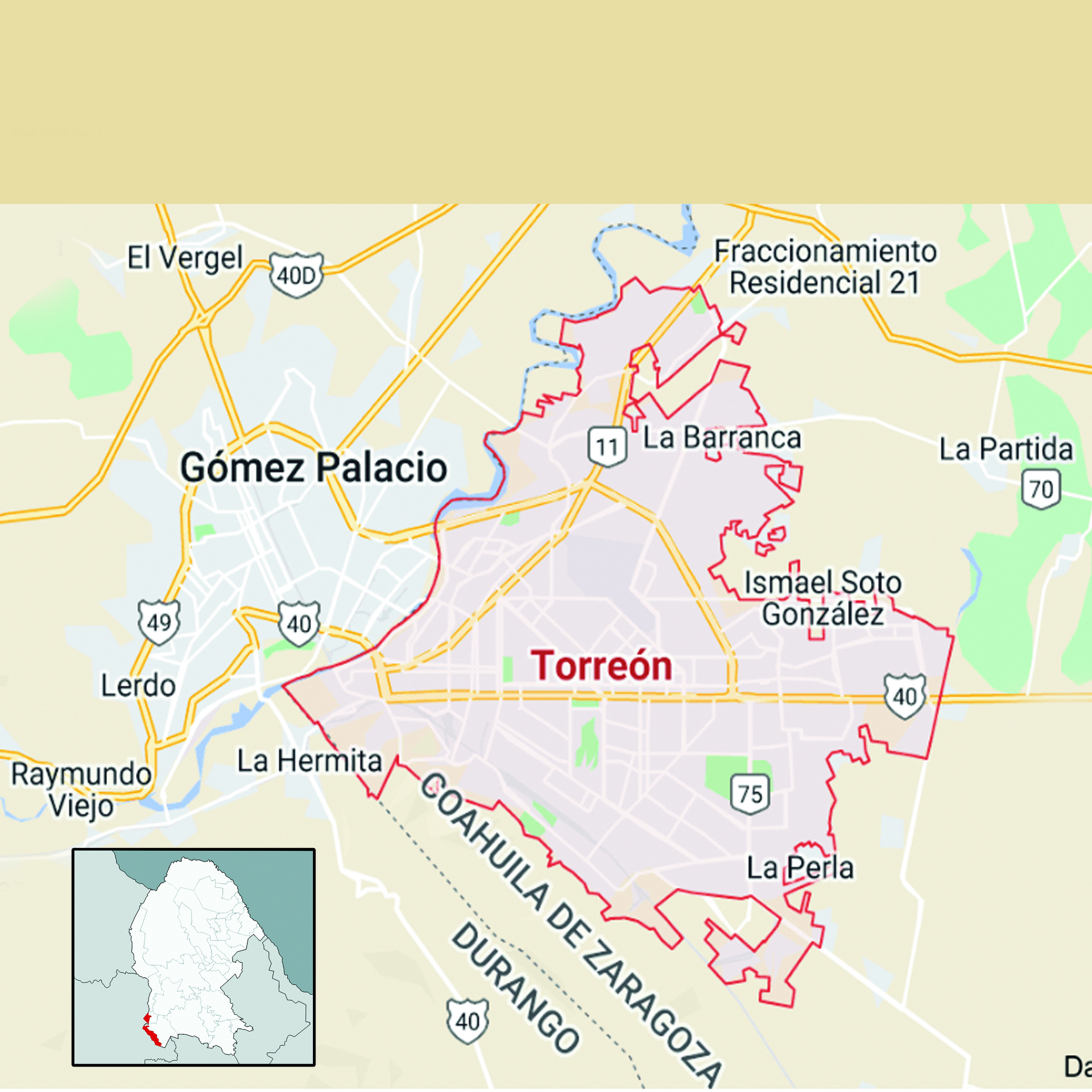 Municipio de Torreón. (EL SIGLO DE TORREÓN)