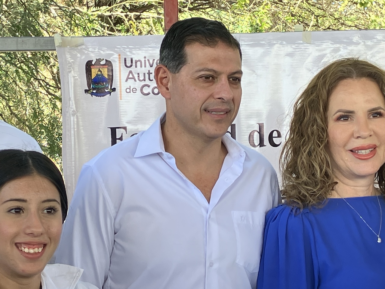 Ayer, el rector Jesús Octavio Pimentel estuvo en Torreón para inaugurar la Macrobrigada 'Lobos en tu colonia'.