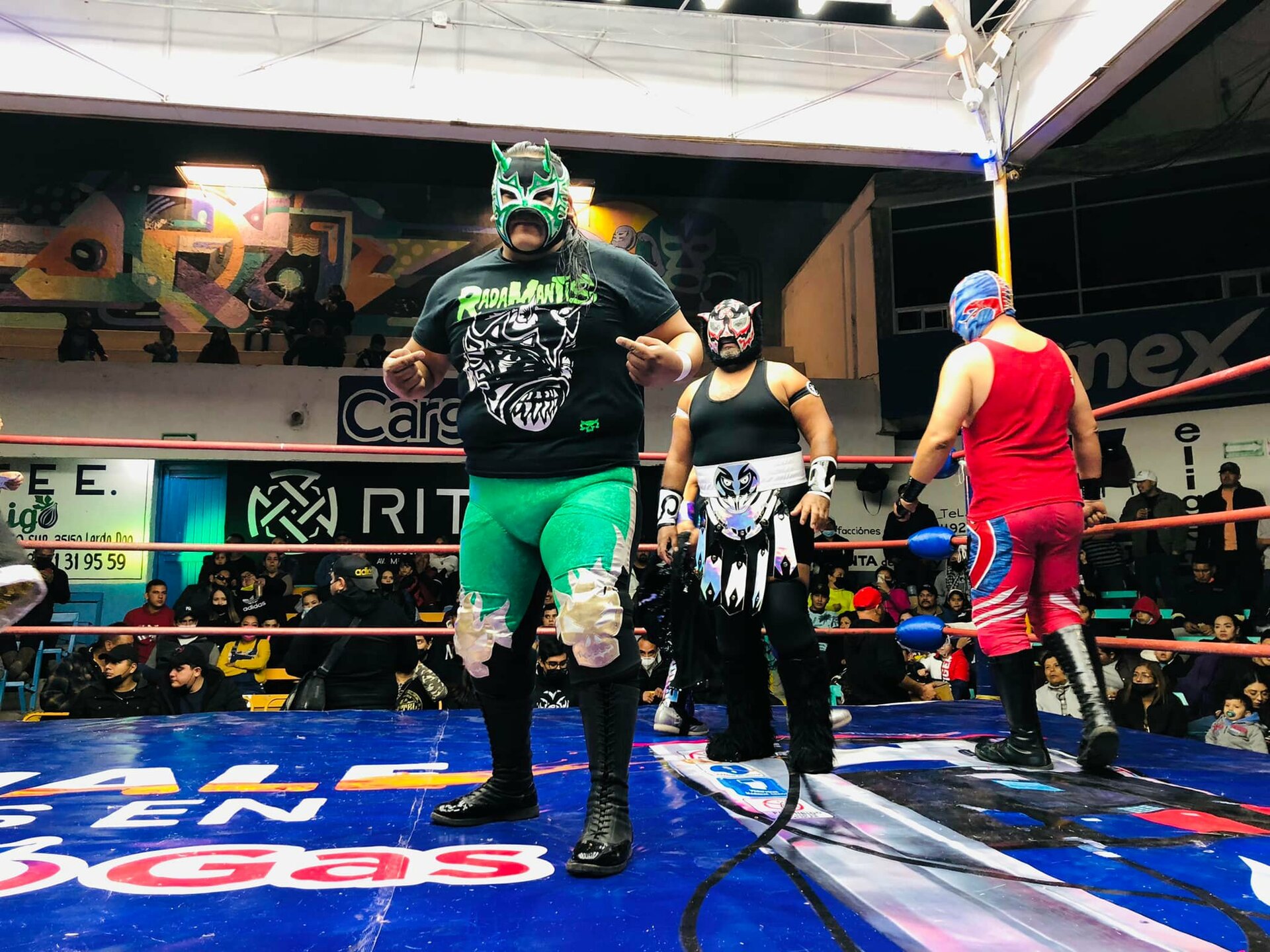 Preparan gran función de lucha libre en la Arena Jefes