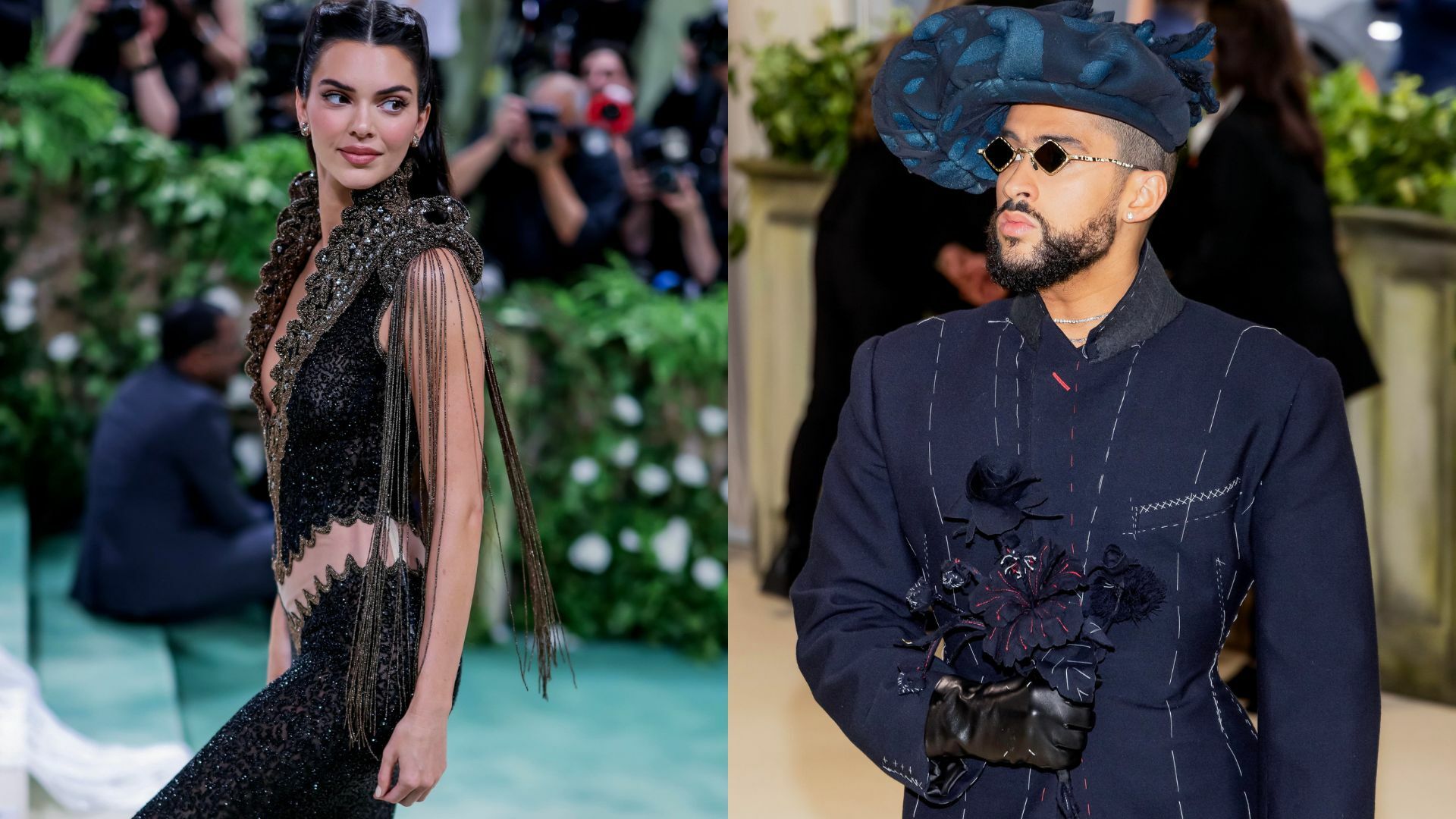 Aunque Bad Bunny y Kendall Jenner terminaron su relación en diciembre del 2023, aprovecharon la Met Gala 2024 para tener un reencuentro. 