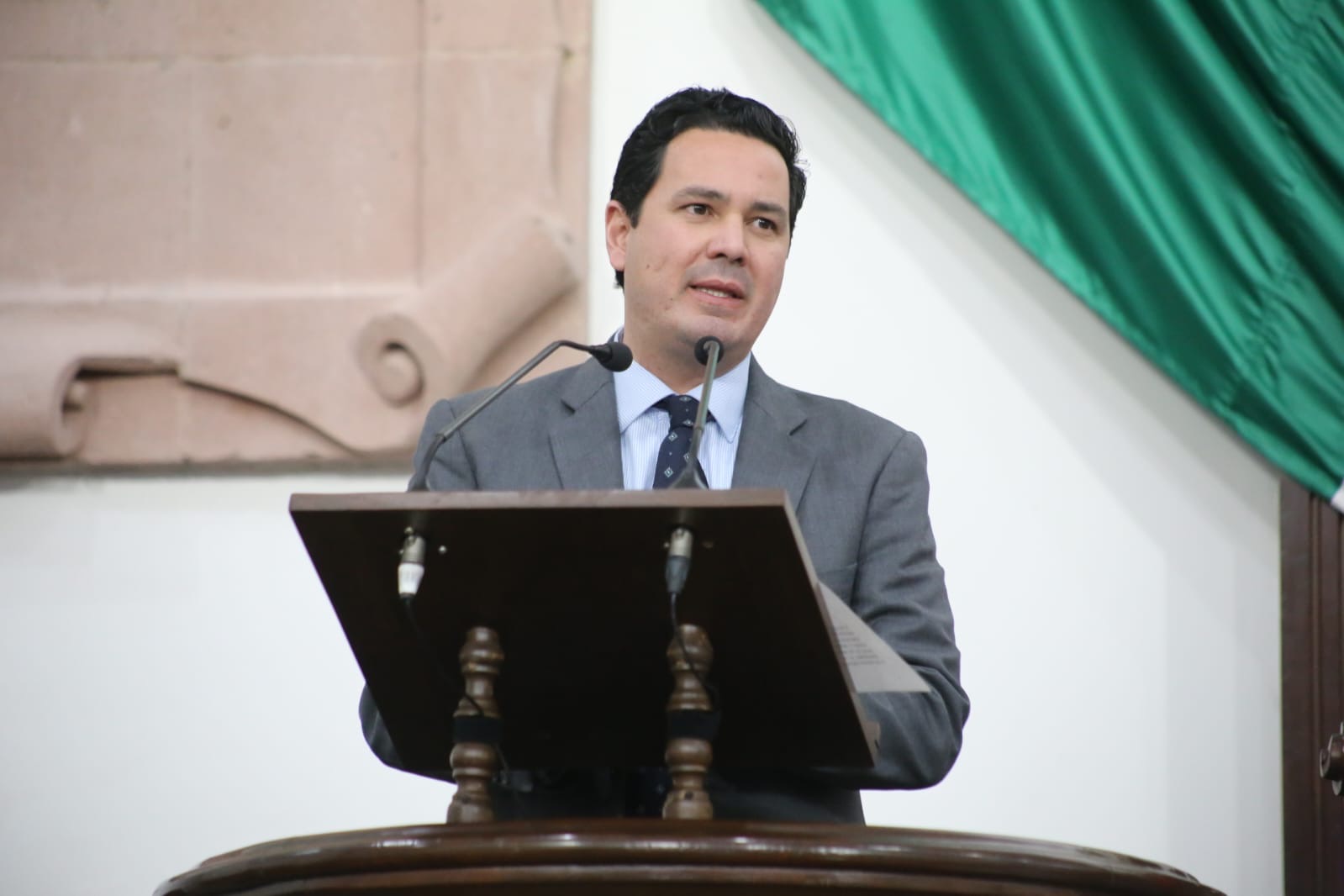El diputado Gerardo Aguado Gómez. (ISABEL AMPUDIA)