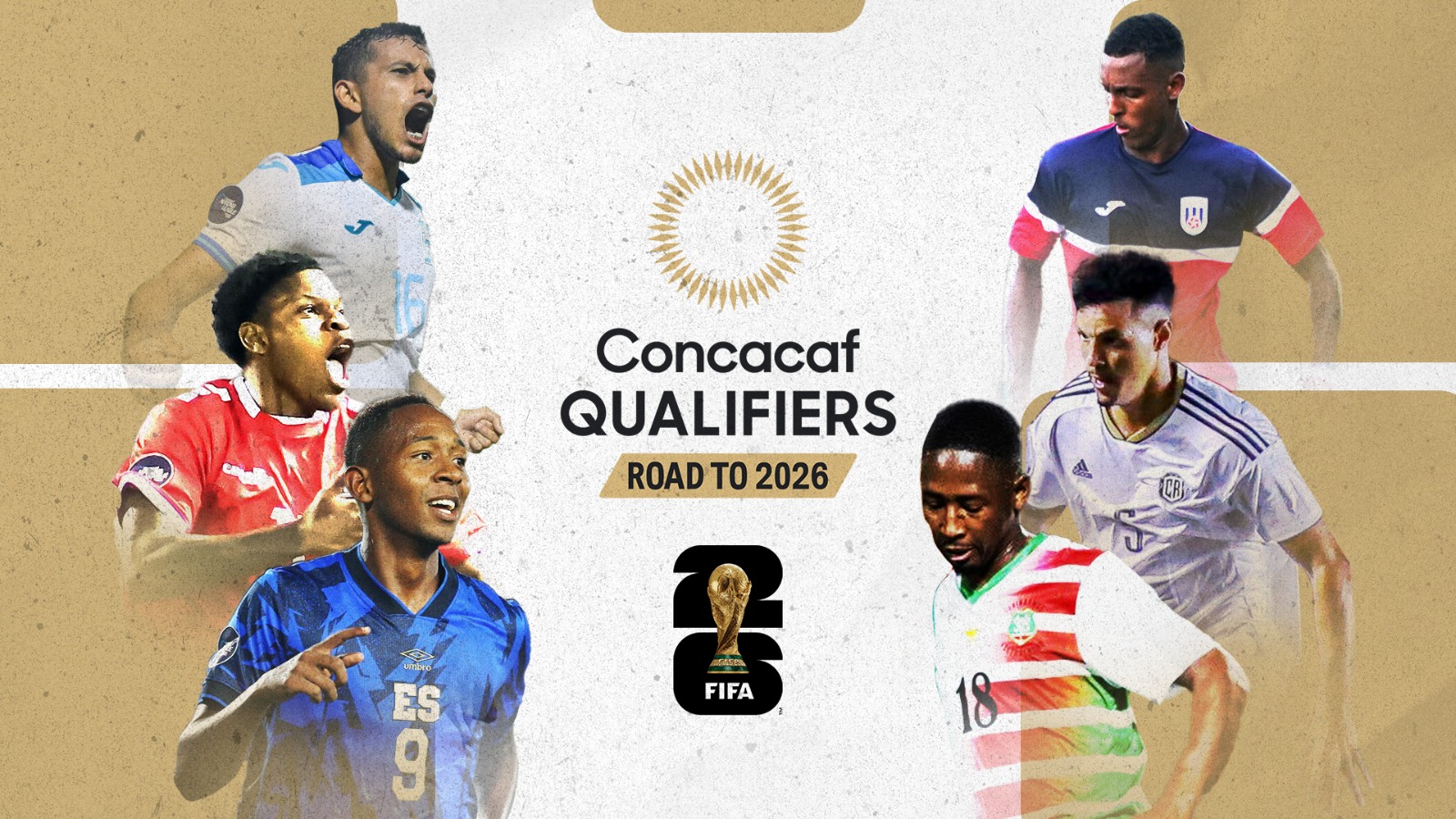 Concacaf confirma calendario para los partidos de la clasificatoria la Copa Mundial 2026