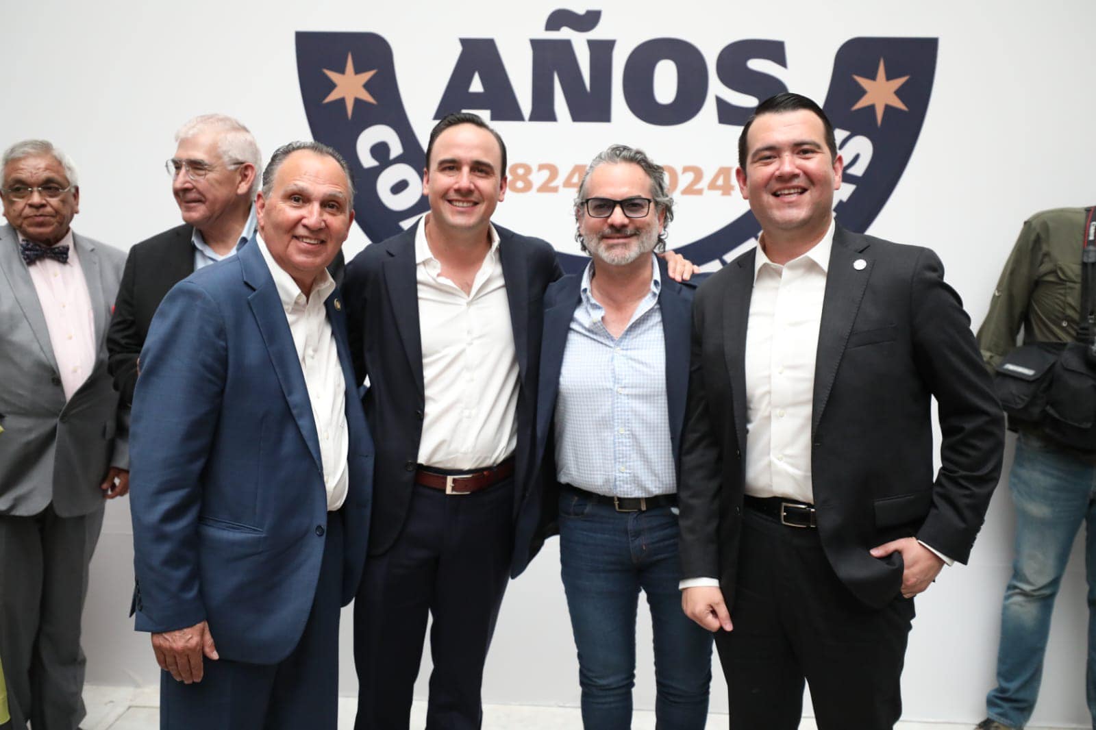 Encuentro de Manolo Jiménez Salinas, Gobernador del Estado de Coahuila, con los alcaldes de las ciudades texanas de Eagle Pass y Del Rio. (RENÉ ARELLANO)