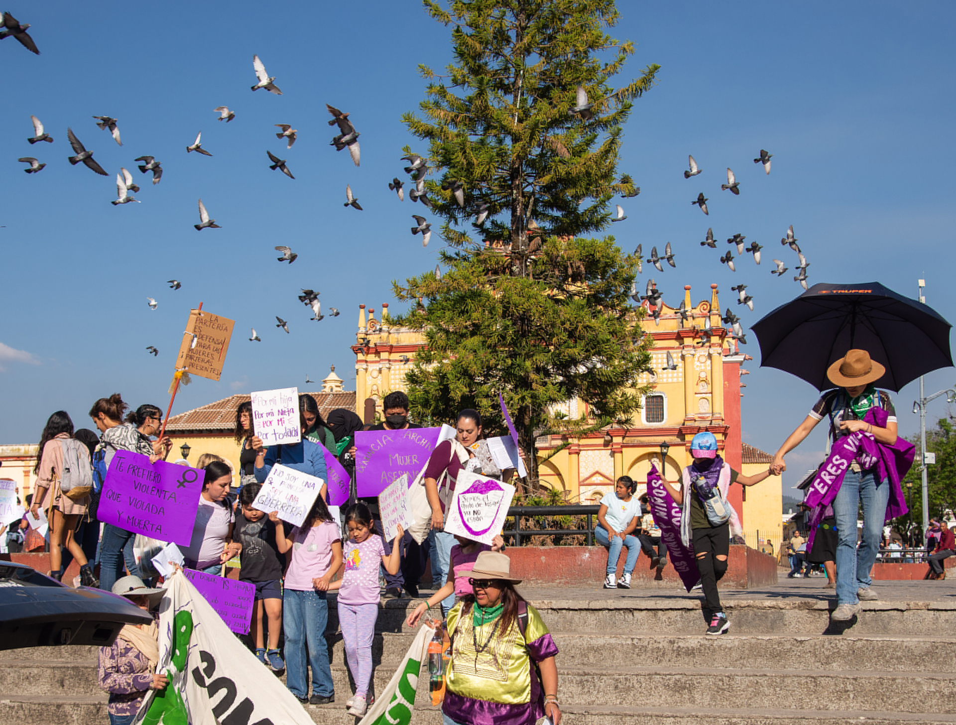 Marcha contra feminicidios. (ARCHIVO)