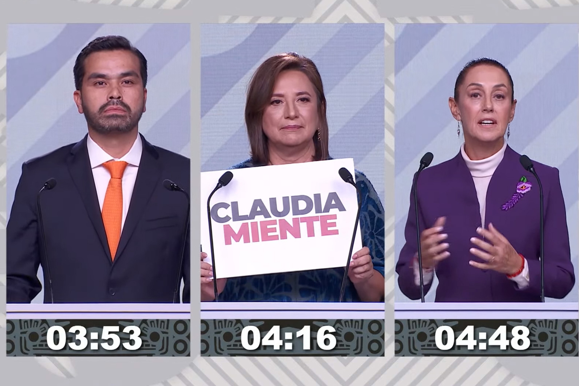Candidatos a la presidencia de México. 