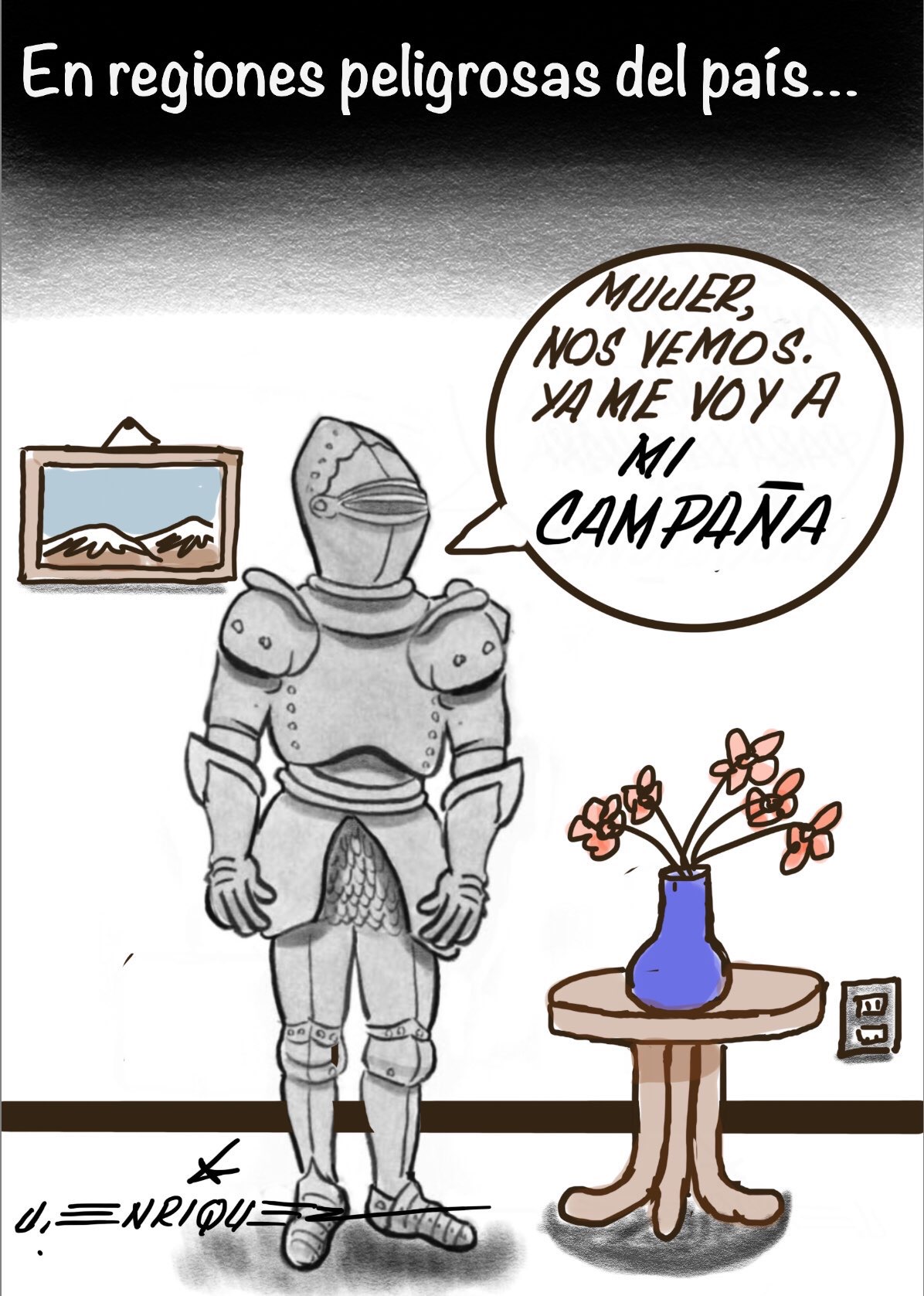 Cartón de Enríquez