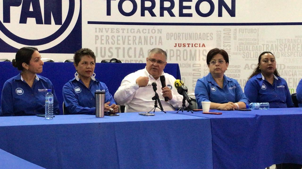 Sergio Lara, satisfecho por campaña para alcaldía de Torreón