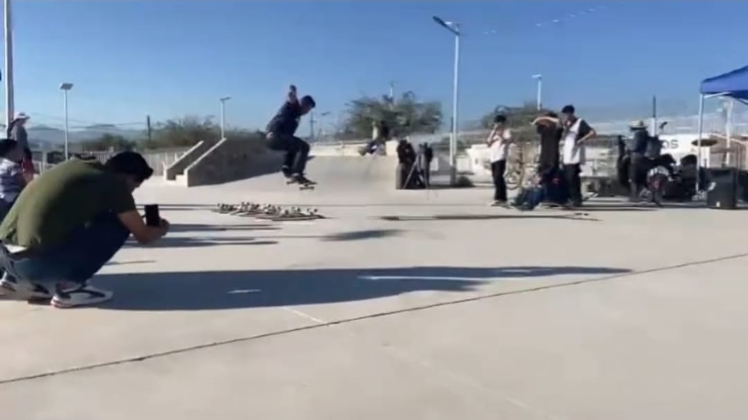 Avanzan clases de Skate en la colonia San Isidro en Lerdo