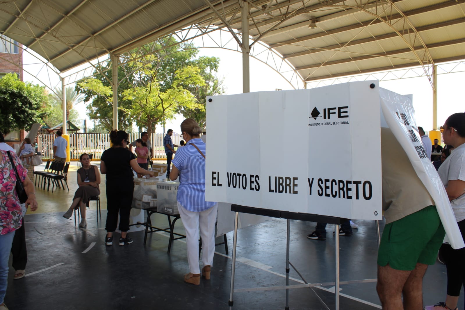 Avance de las casillas instaladas en Coahuila