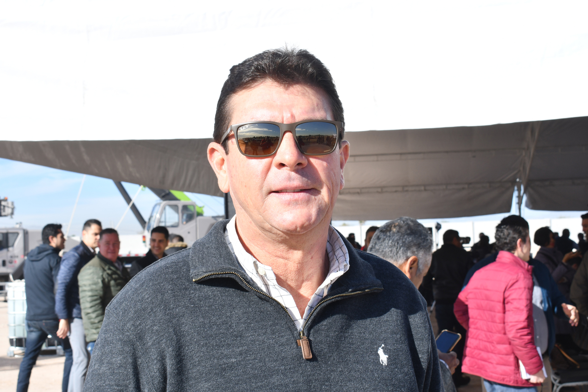 El representante de la Confederación Nacional de Productores Rurales (CNPR), Baudilio Rodríguez. (MARÍA DE JESÚS VÁZQUEZ)