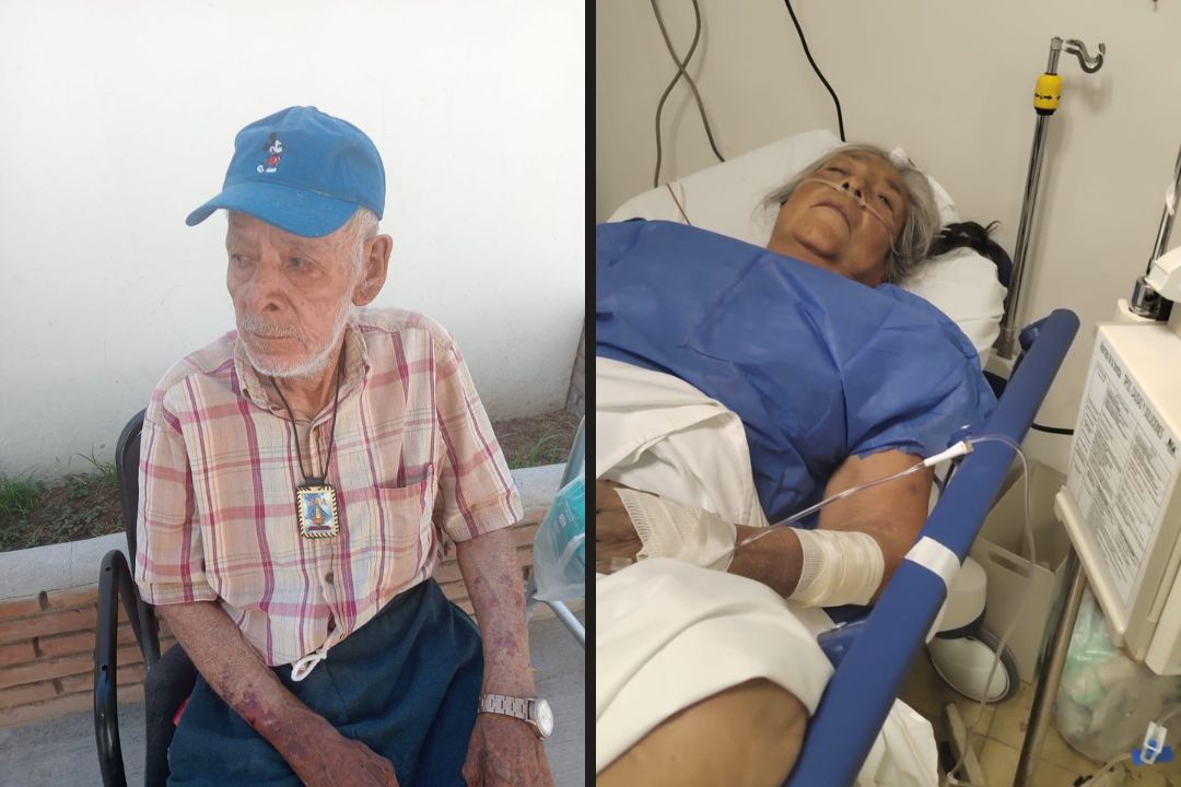 Rescata DIF Gómez Palacio a dos adultos mayores en abandono en el ejido La Popular