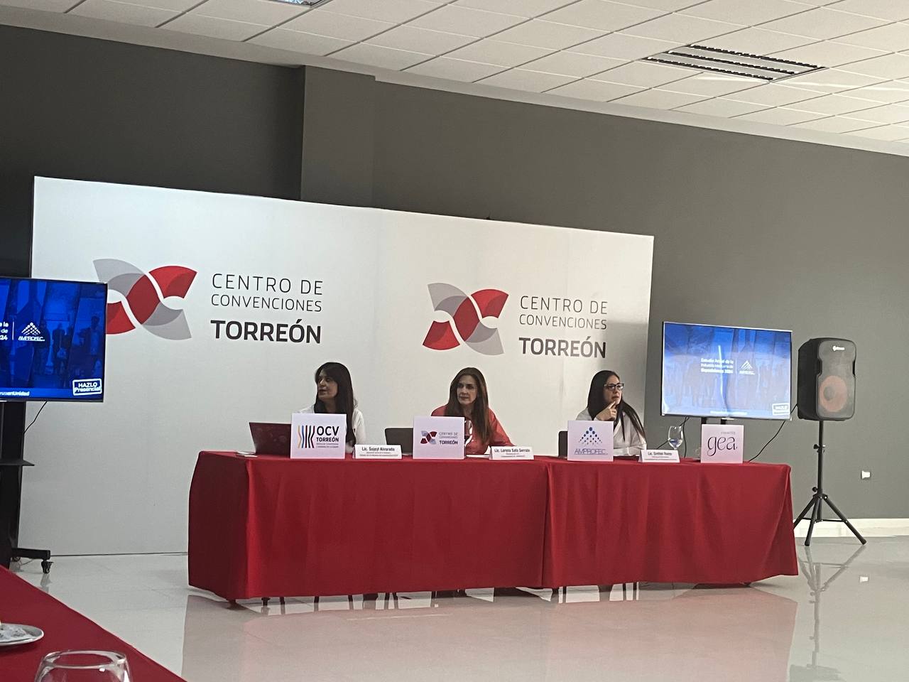 Presentación de los resultados del Estudio Nacional de la Industria de Reuniones. (GUADALUPE MIRANDA)