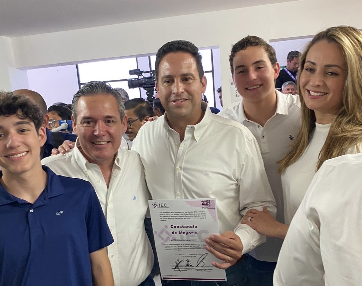 El alcalde electo, Javier Díaz González. (ISABEL AMPUDIA)