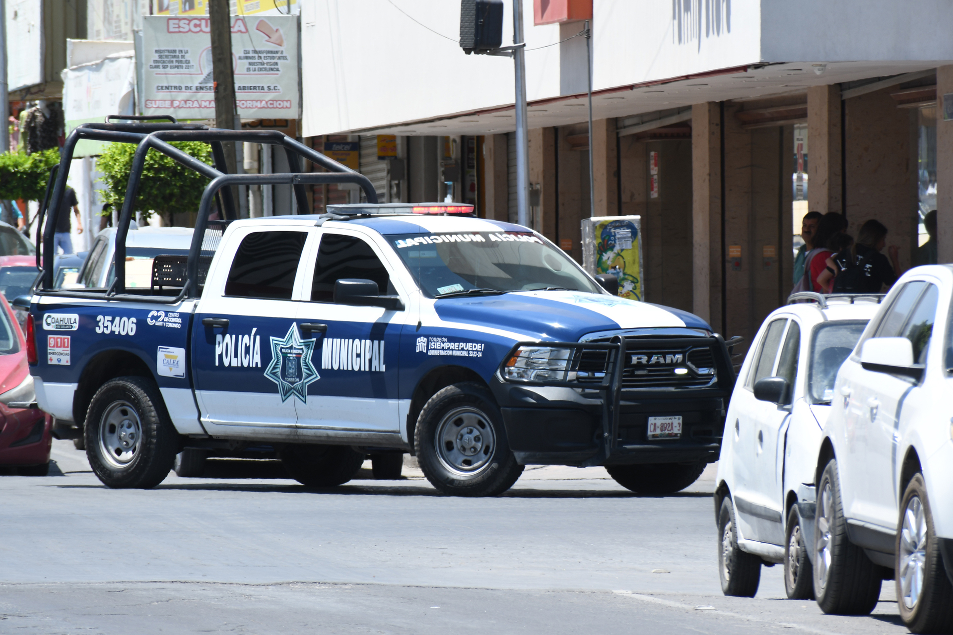 Policía Municipal de Torreón. 