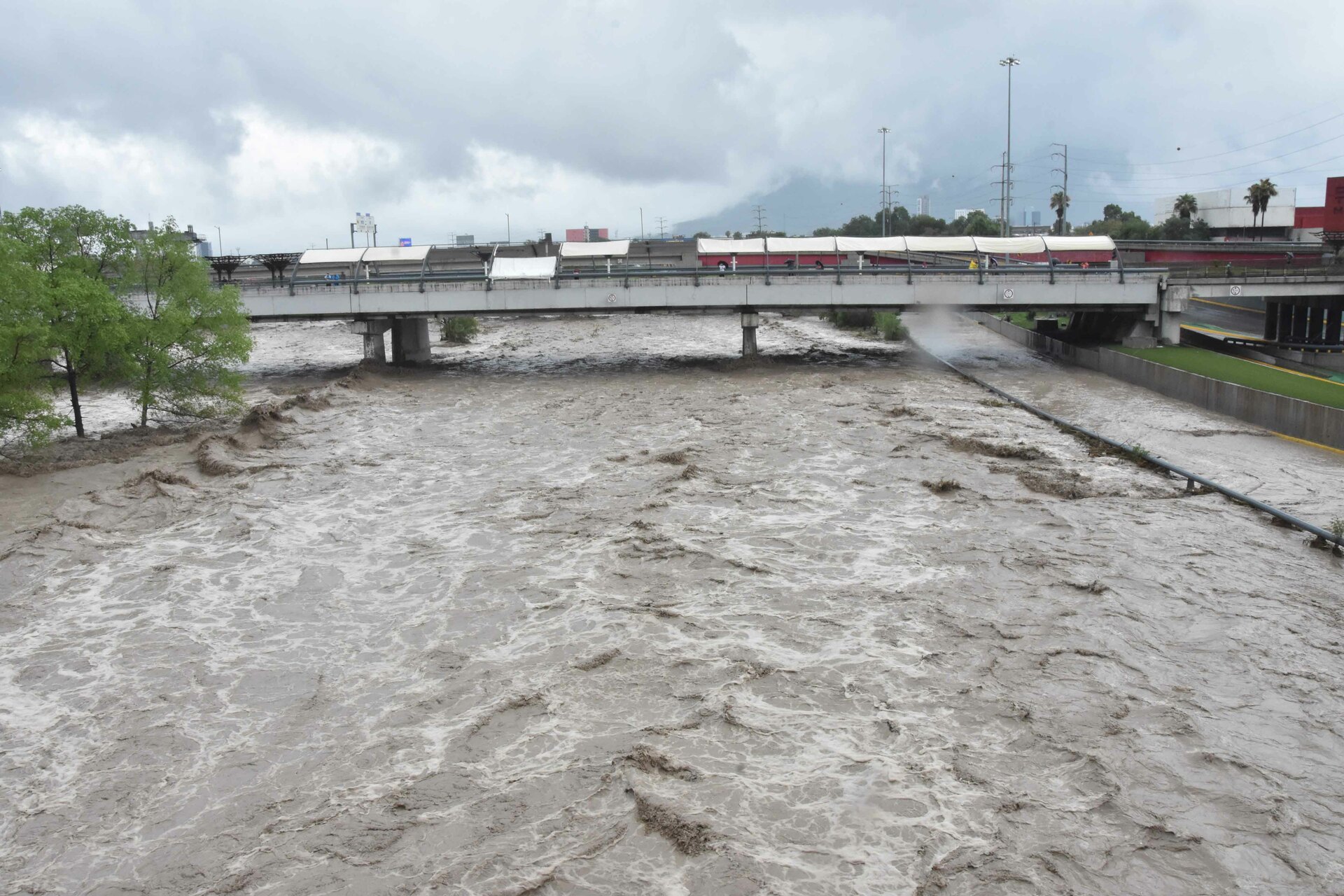 Estragos de Tormenta Tropical Alberto en Nuevo León. 