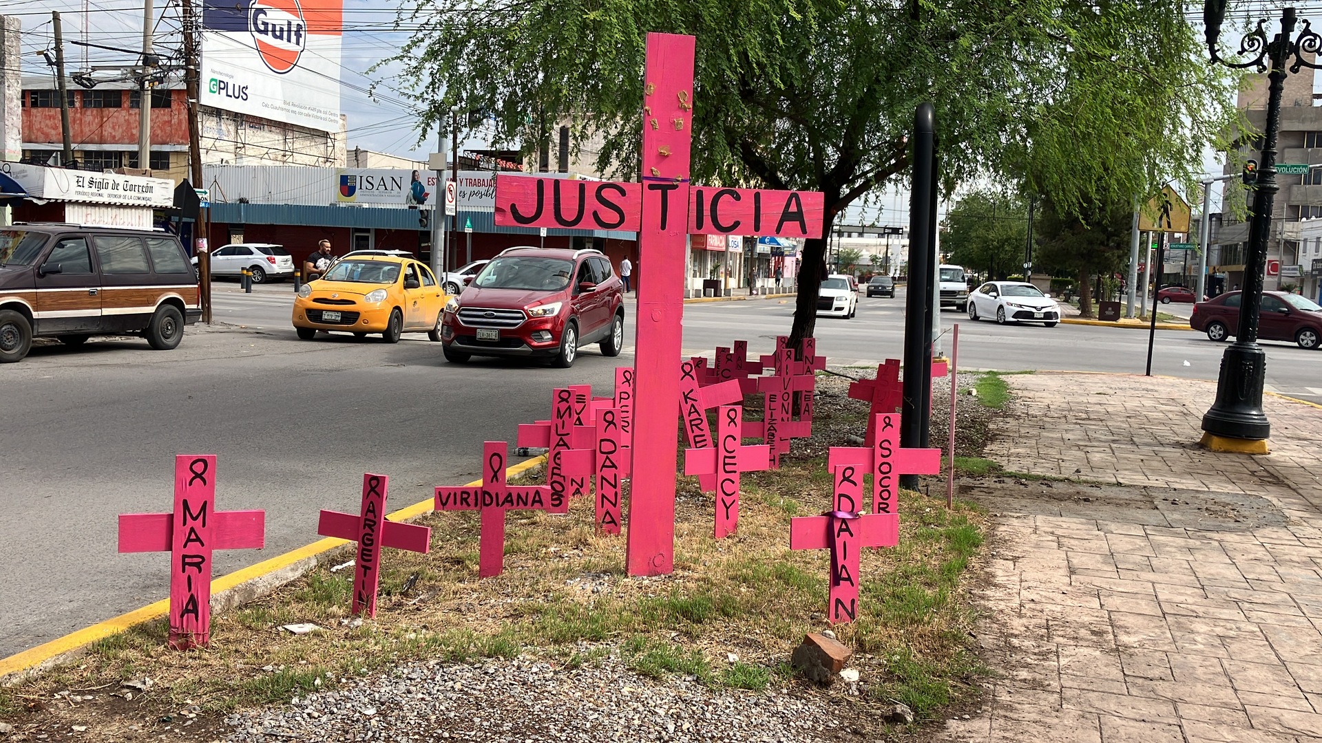 Memorial de víctimas en Torreón (GUADALUPE MIRANDA)