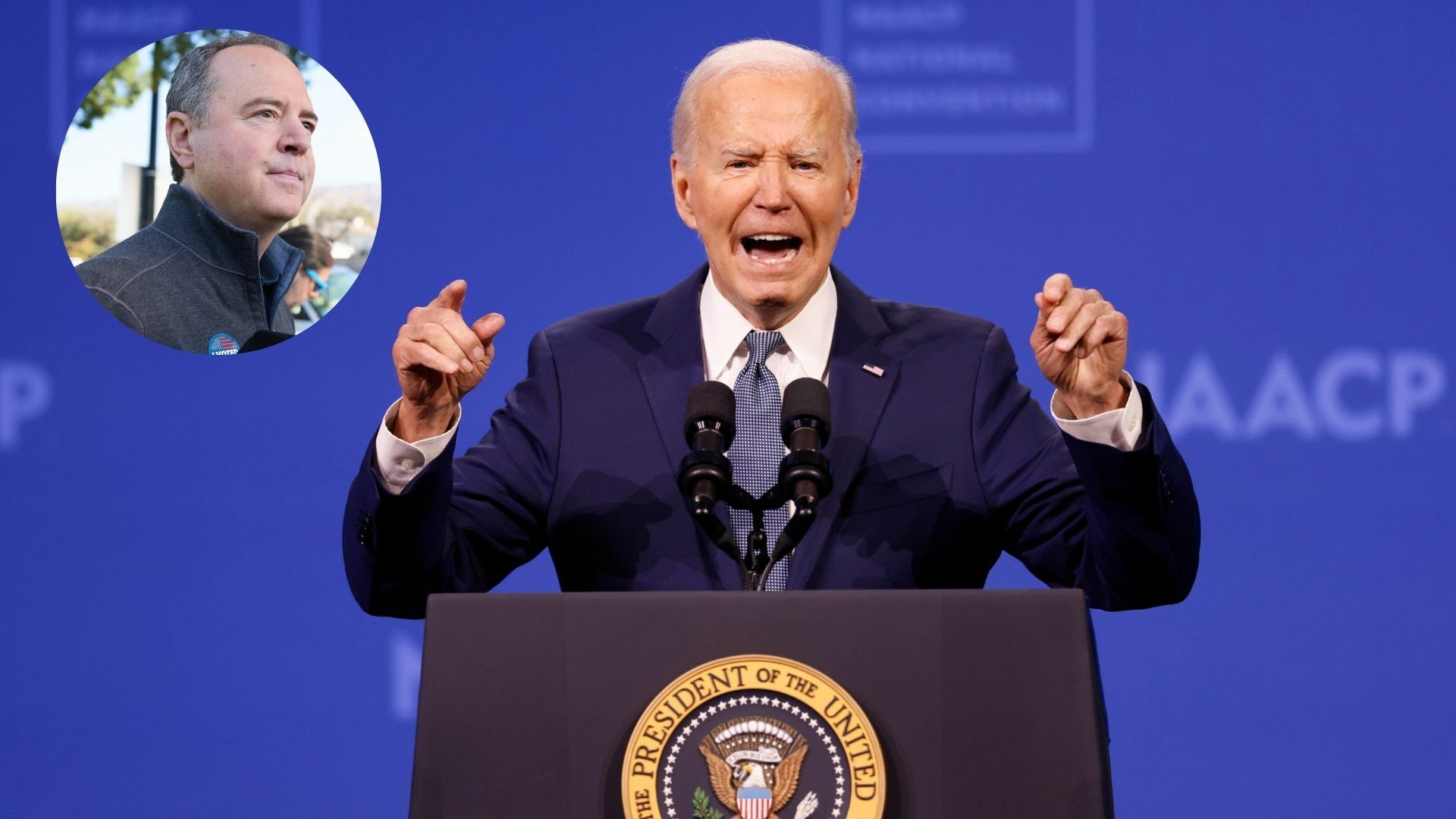 Joe Biden pierde apoyo como candidato presidencial; Adam Schiff pide su retirada