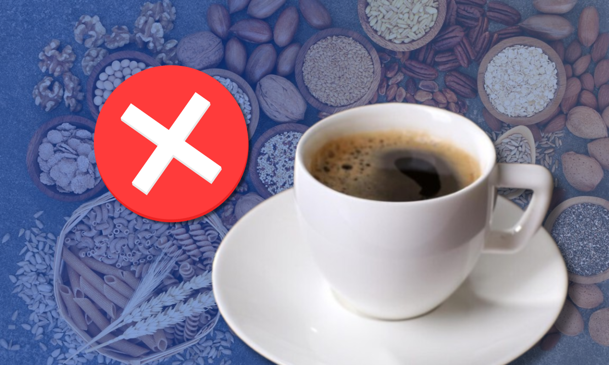 Los alimentos que no deben comerse con café