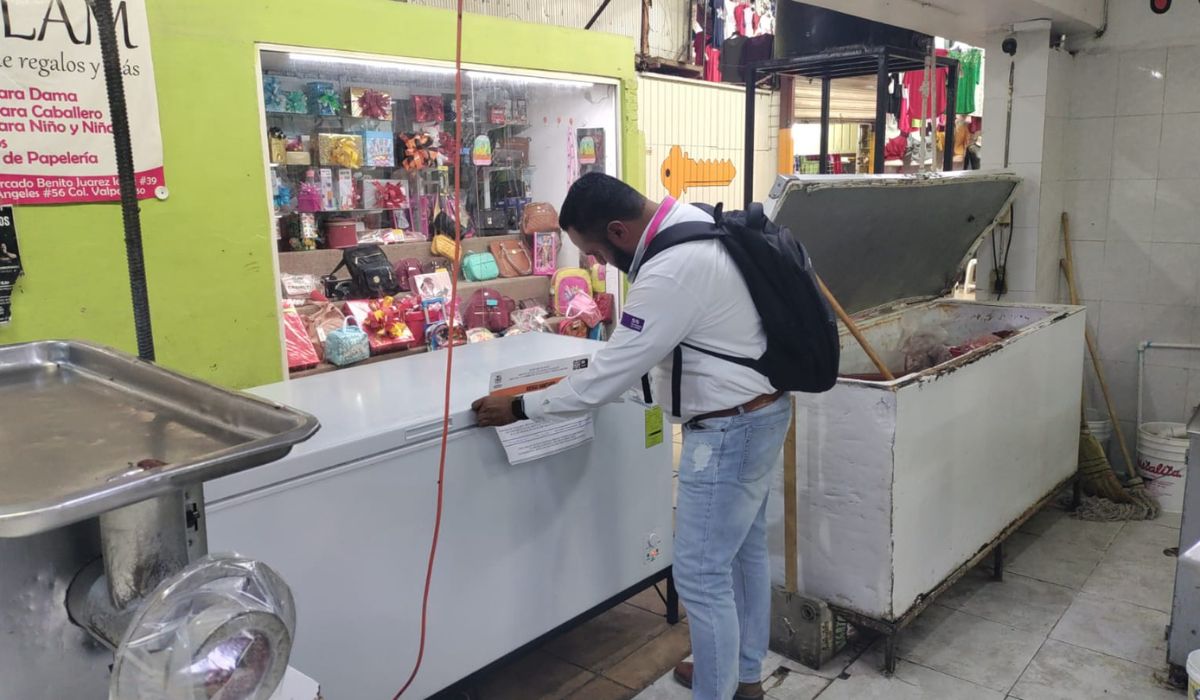 Cuatro carnicerías del mercado de San Pedro son clausuradas