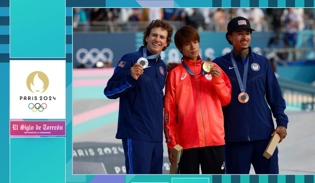 Japón se lleva medalla en skateboarding en París 2024