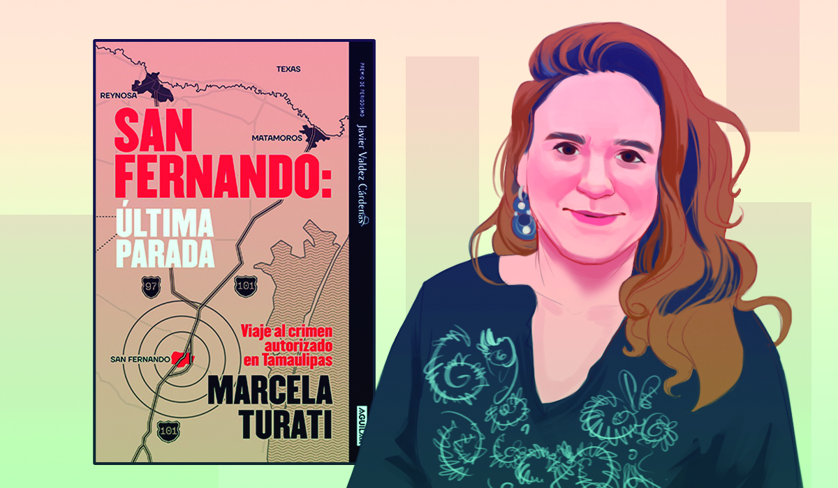 La periodista mexicana Marcela
Turati, autora de San Fernando: última parada: Viaje al
crimen autorizado en Tamaulipas. (JOSÉ DÍAZ)