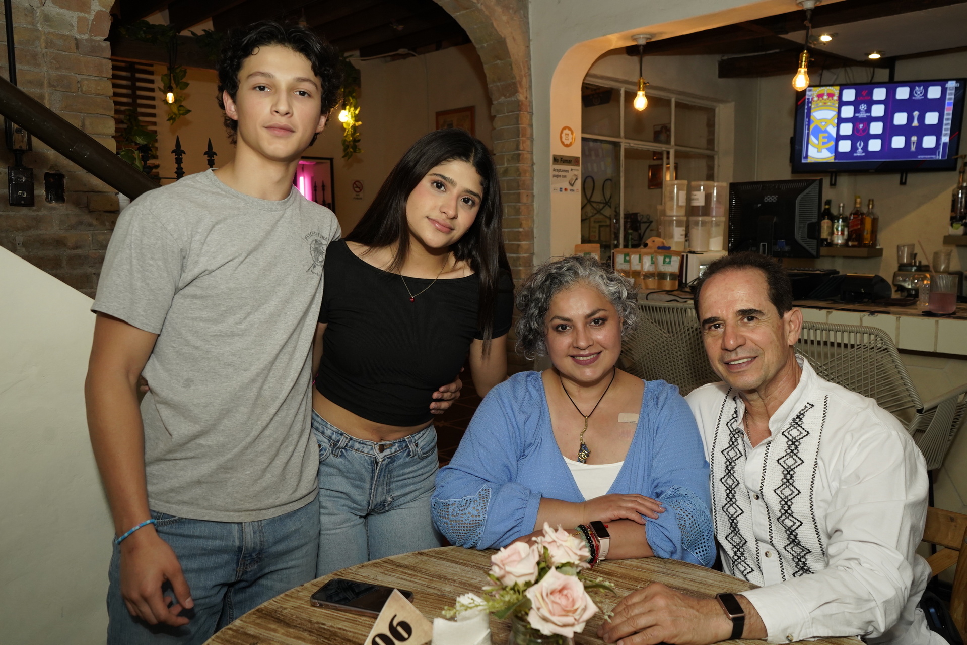 Carlo González, Ariana Martínez, Betty y Fede Gómez Monroy (EL SIGLO DE TORREÓN / GABRIEL ESCOBAR)