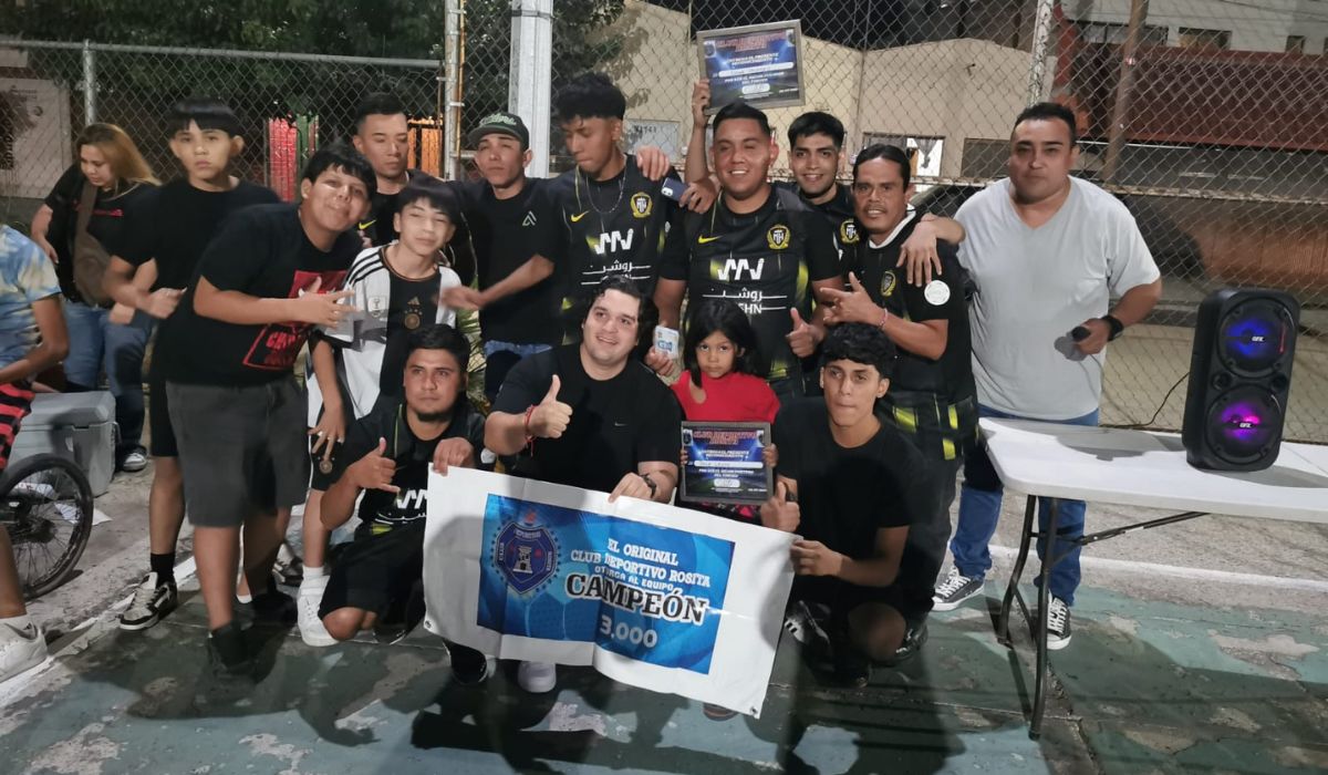 Triunfante Torneo de Baby Fútbol en el Club Deportivo La Rosita