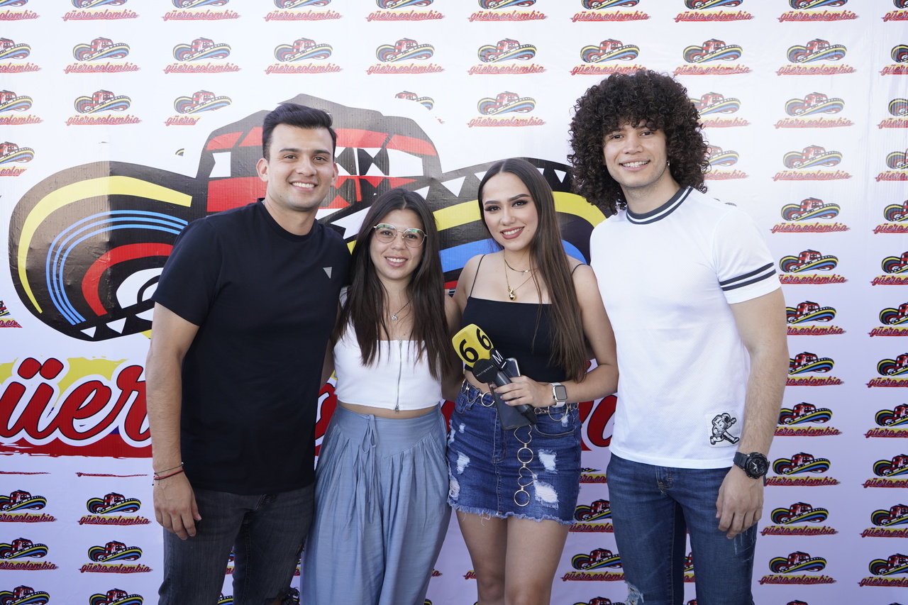 Manuel Acevedo, Ana Tere Valencia, Siboney Flores y Jorge Reynoso