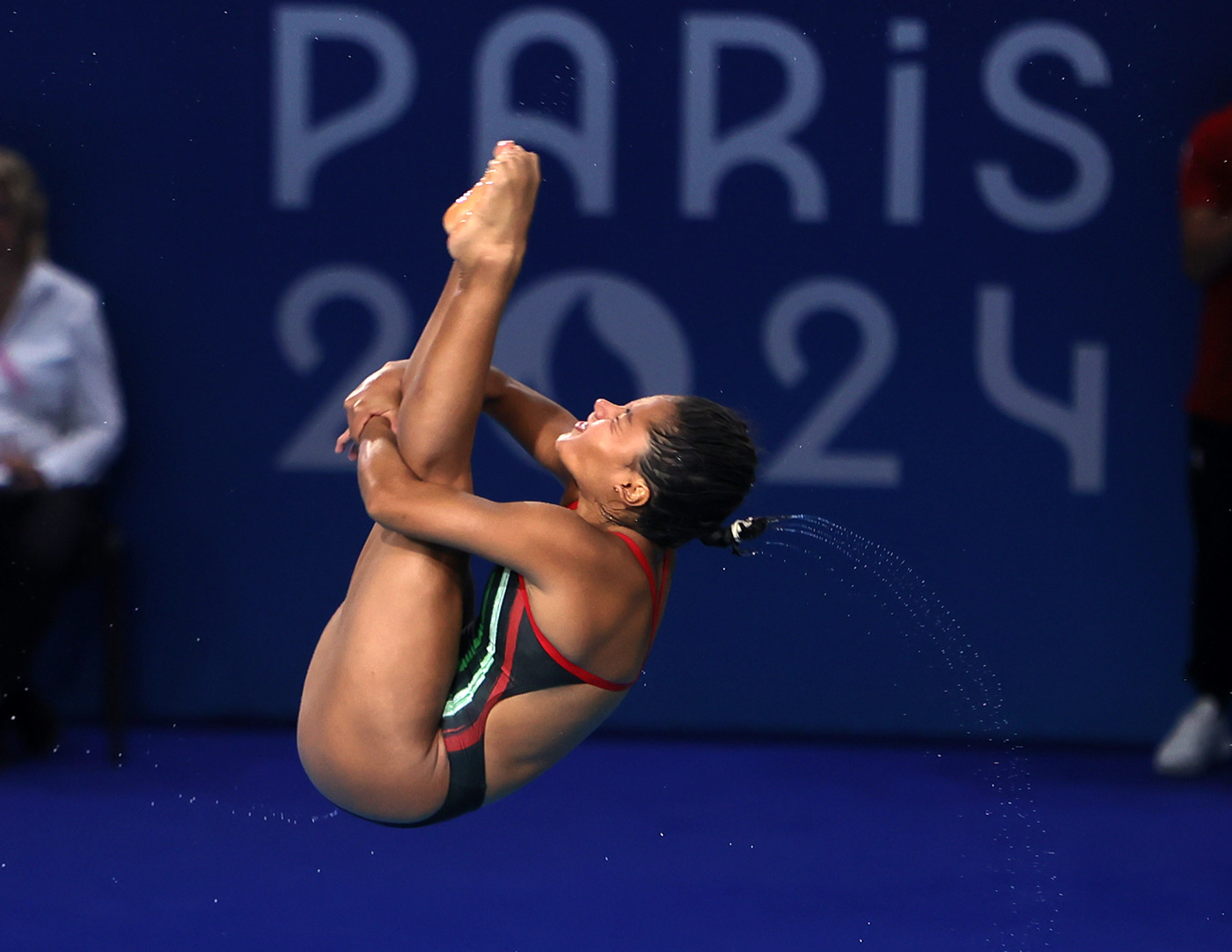 En debut olímpico, Alejandra Estudillo es sexta en trampolín de París 2024